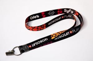 Cordão personalizado 20mm Poliéster Acetinado 20mm 39x2cm 4x0   