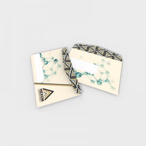 Envelope carta Sulfite 90g 16x11,3cm 4x0  Corte/Vinco e cola 
