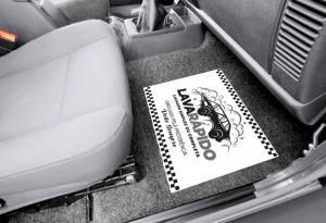 Tapete de papel para carro P/B Sulfite 75g 30x42cm 1x0  Refilado 
