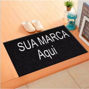 Tapete personalizado Tapete capacho 200x100cm 1 cor   